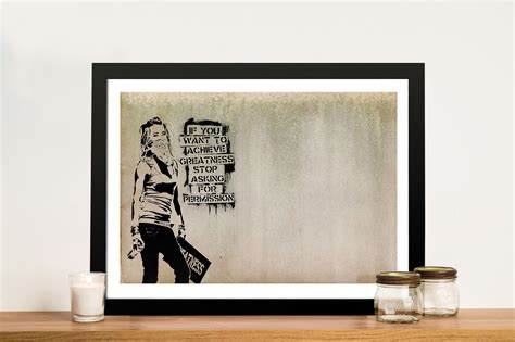 banksy canvas wall art|Banksy Wall Art, Canvases, & Framed Art .